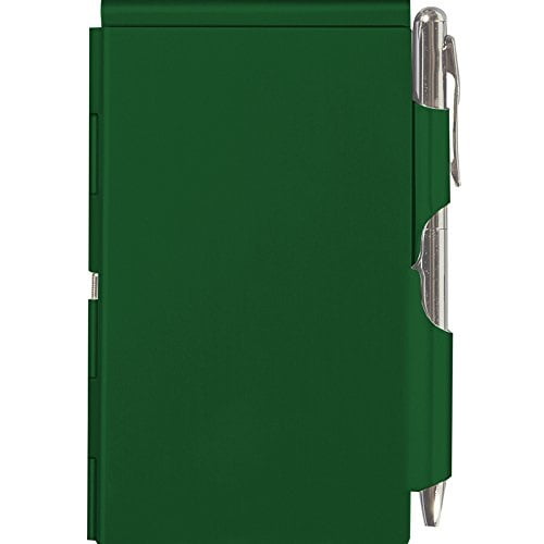 Green Leaves Brand New Wellspring Flip Note Book Pad With Pen Gift Pocket Size